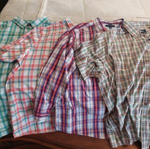 DXL Destination casual shirts used like new